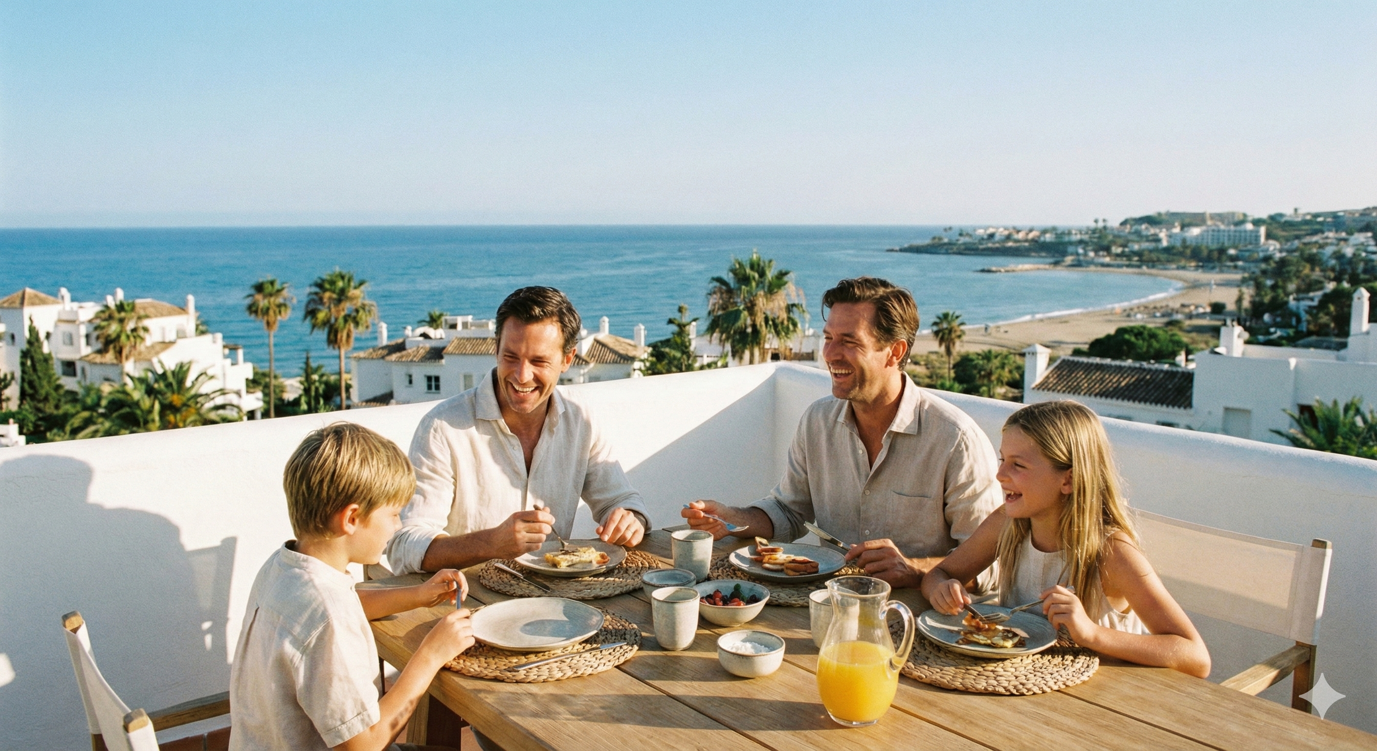 Disfrutando el estilo de vida de la Costa del Sol