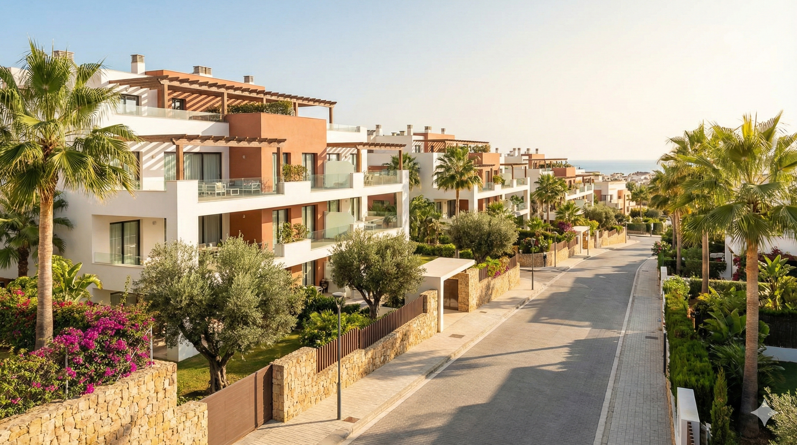 Exterior de propiedad en la Costa del Sol